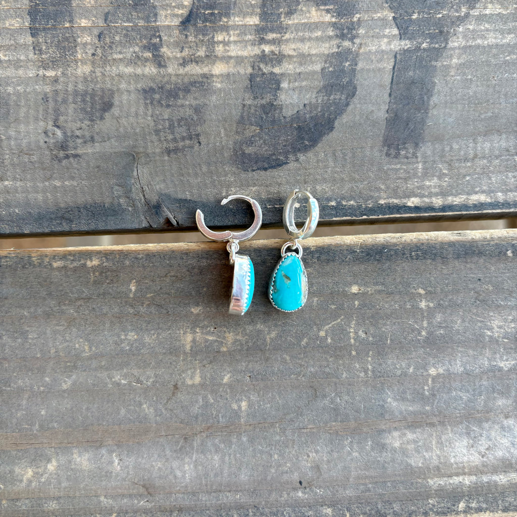 The "Grounded" Huggie Hoops