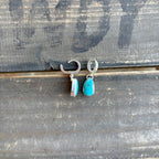 The "Grounded" Huggie Hoops