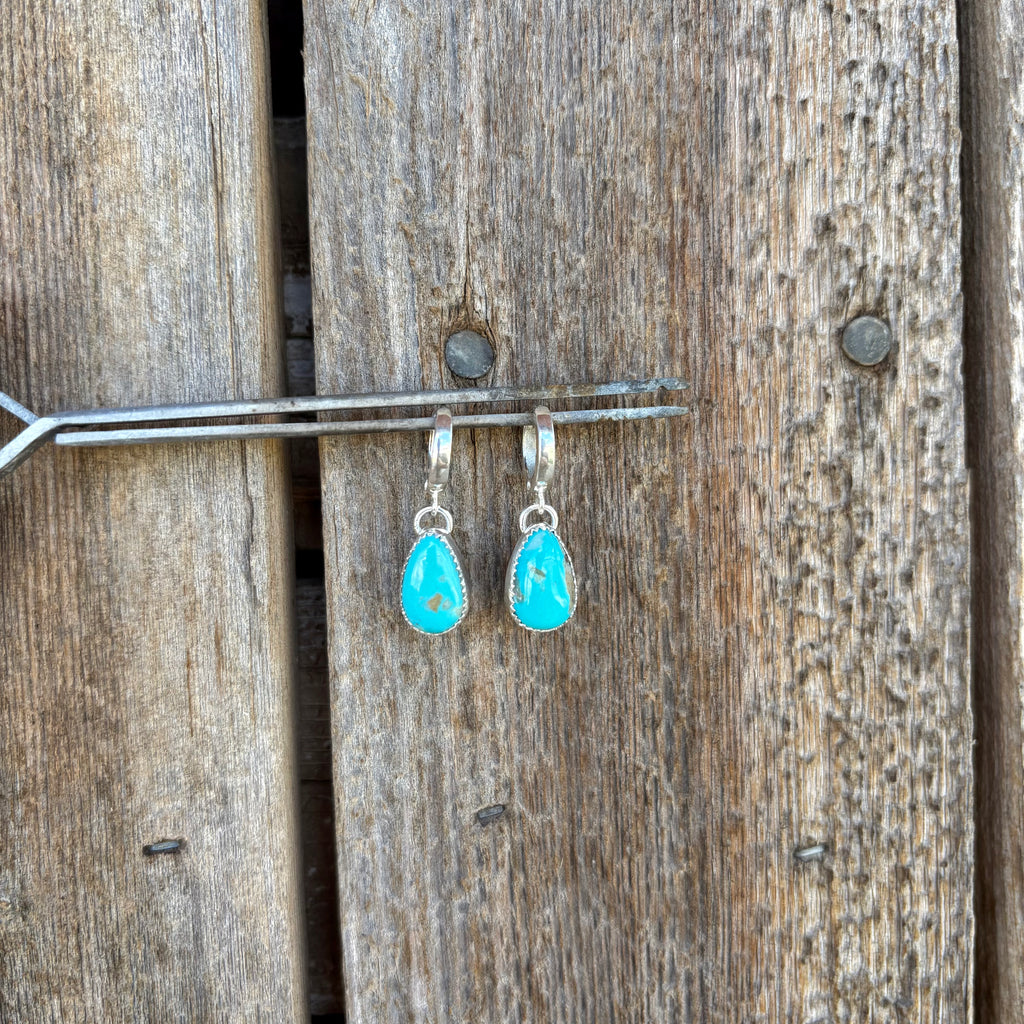 The "Grounded" Huggie Hoops