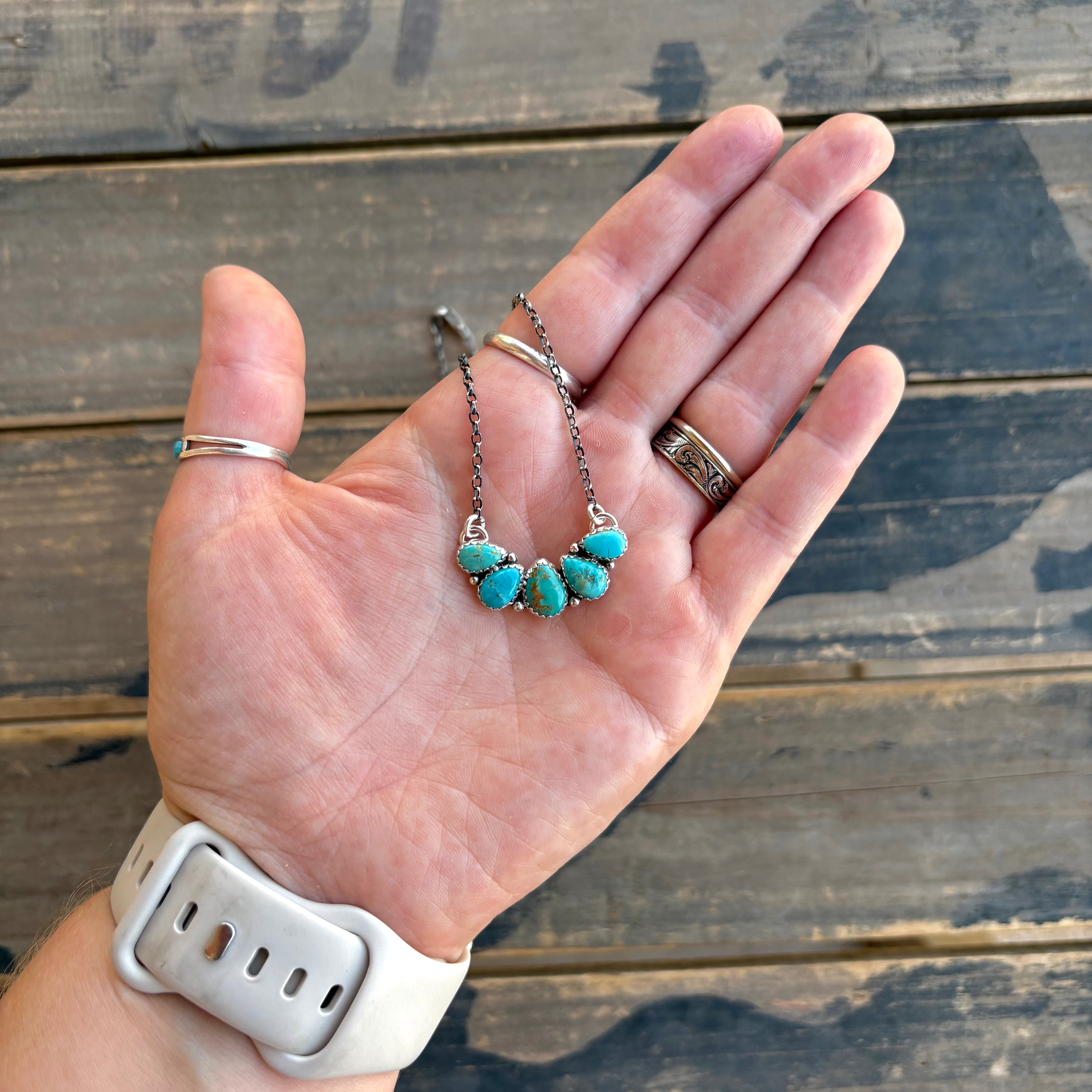 The "Deep Waters" Cluster Necklace