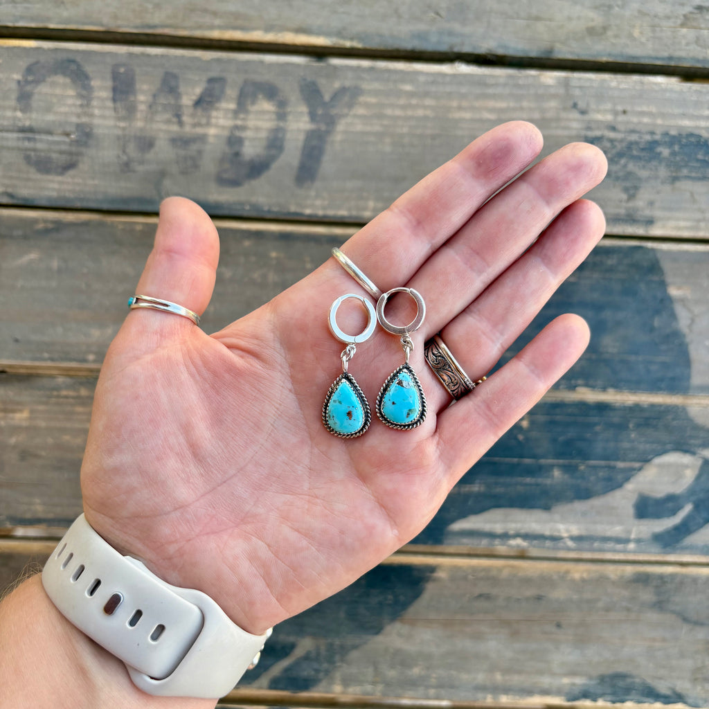 The "Follow" Huggie Earrings
