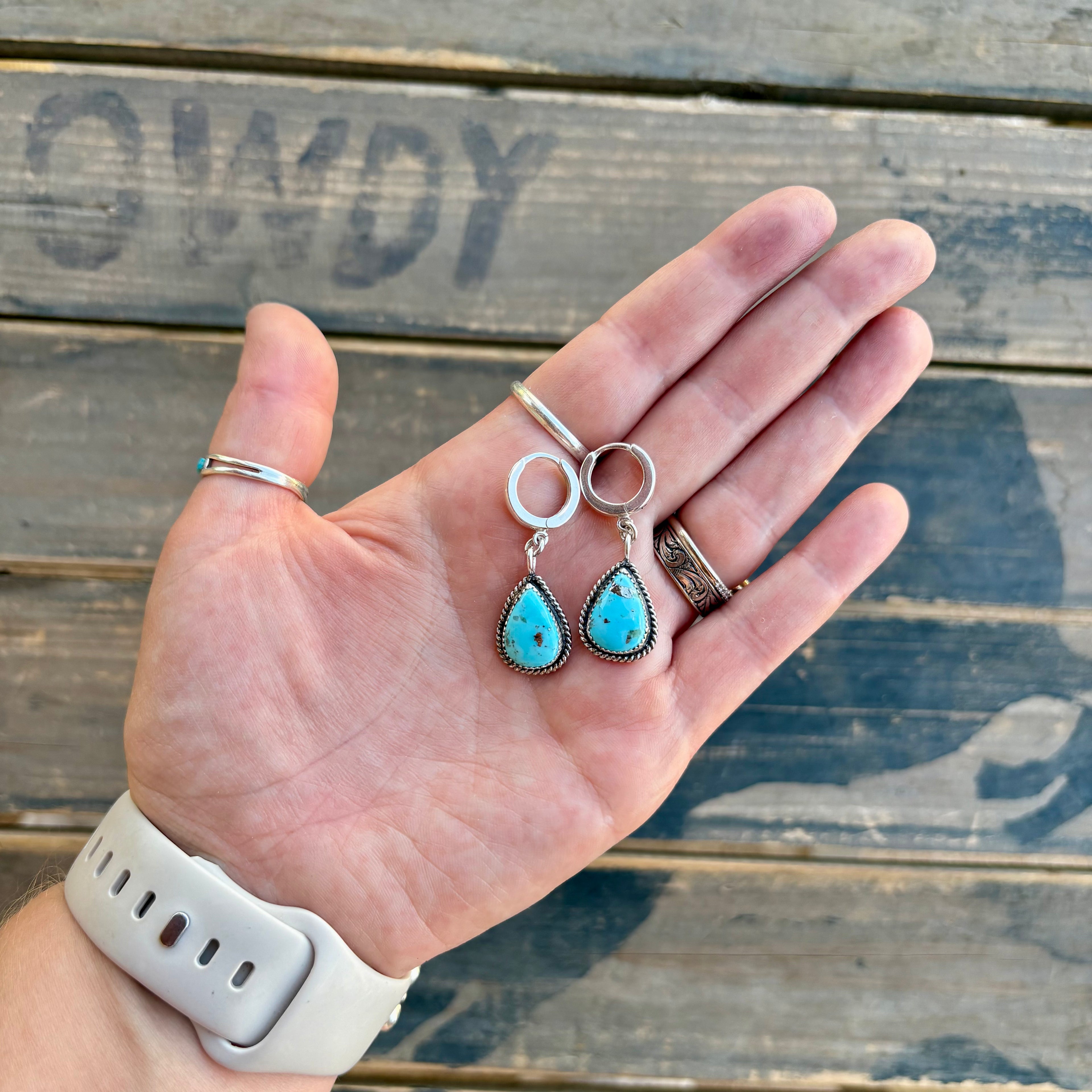 The "Follow" Huggie Earrings