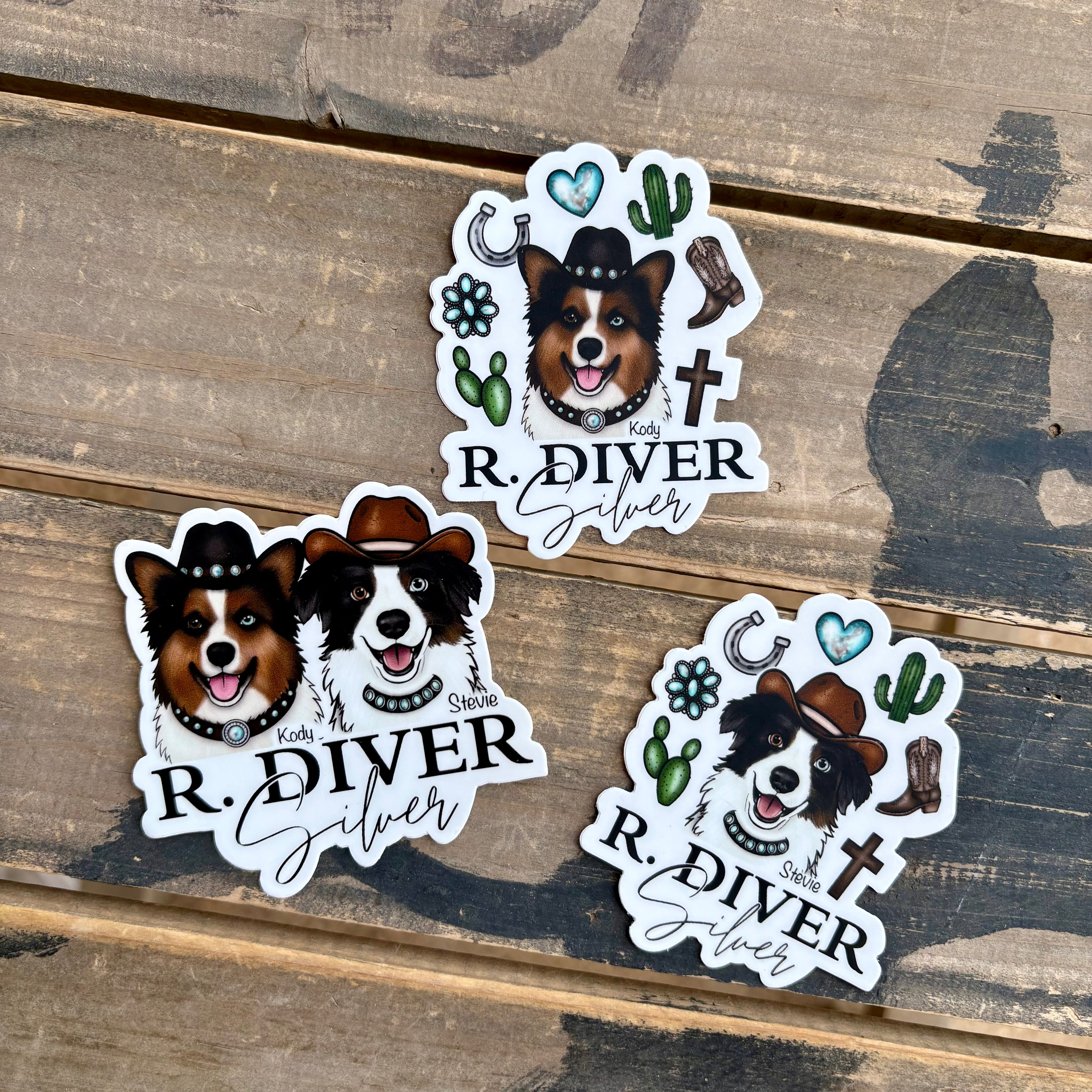 The Dogs Stickers