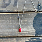 The Red Letters Necklace