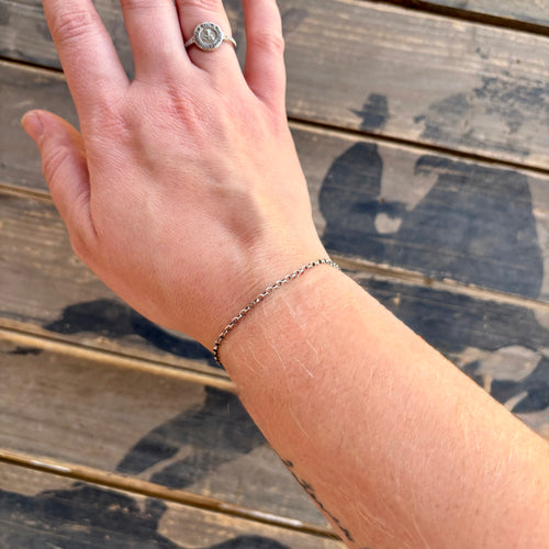 7 inch Rolo Chain Bracelet