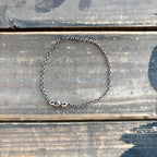 7 inch Rolo Chain Bracelet