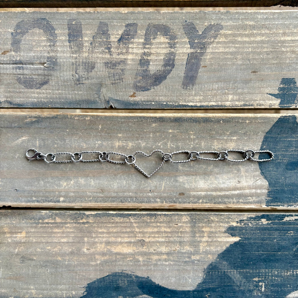 The "Heart Linked" Bracelet