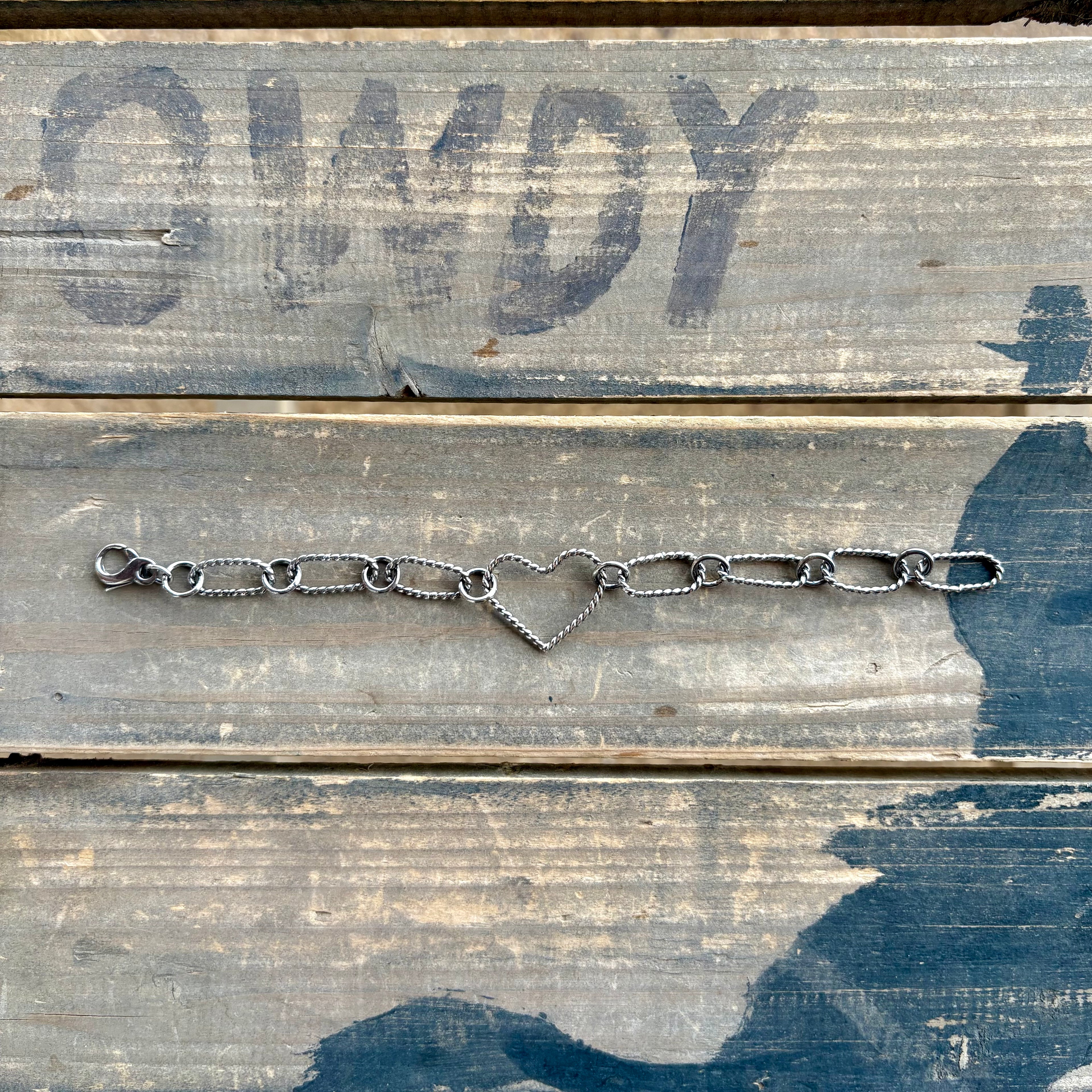 The "Heart Linked" Bracelet