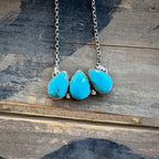 Sierra Bella Turquoise Cluster Necklace