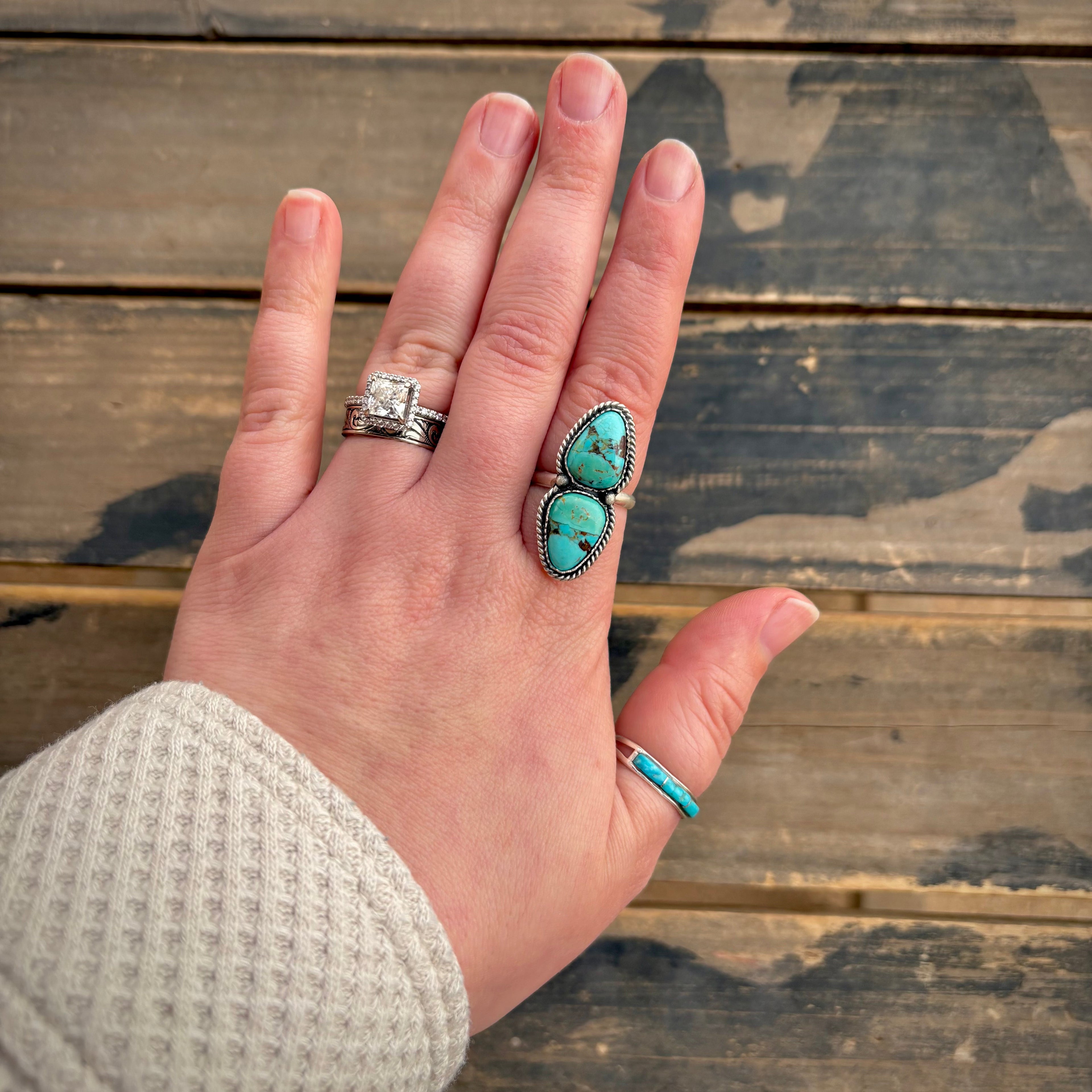 Two Stone Kingman Ring
