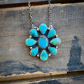 Kingman Cluster Necklace