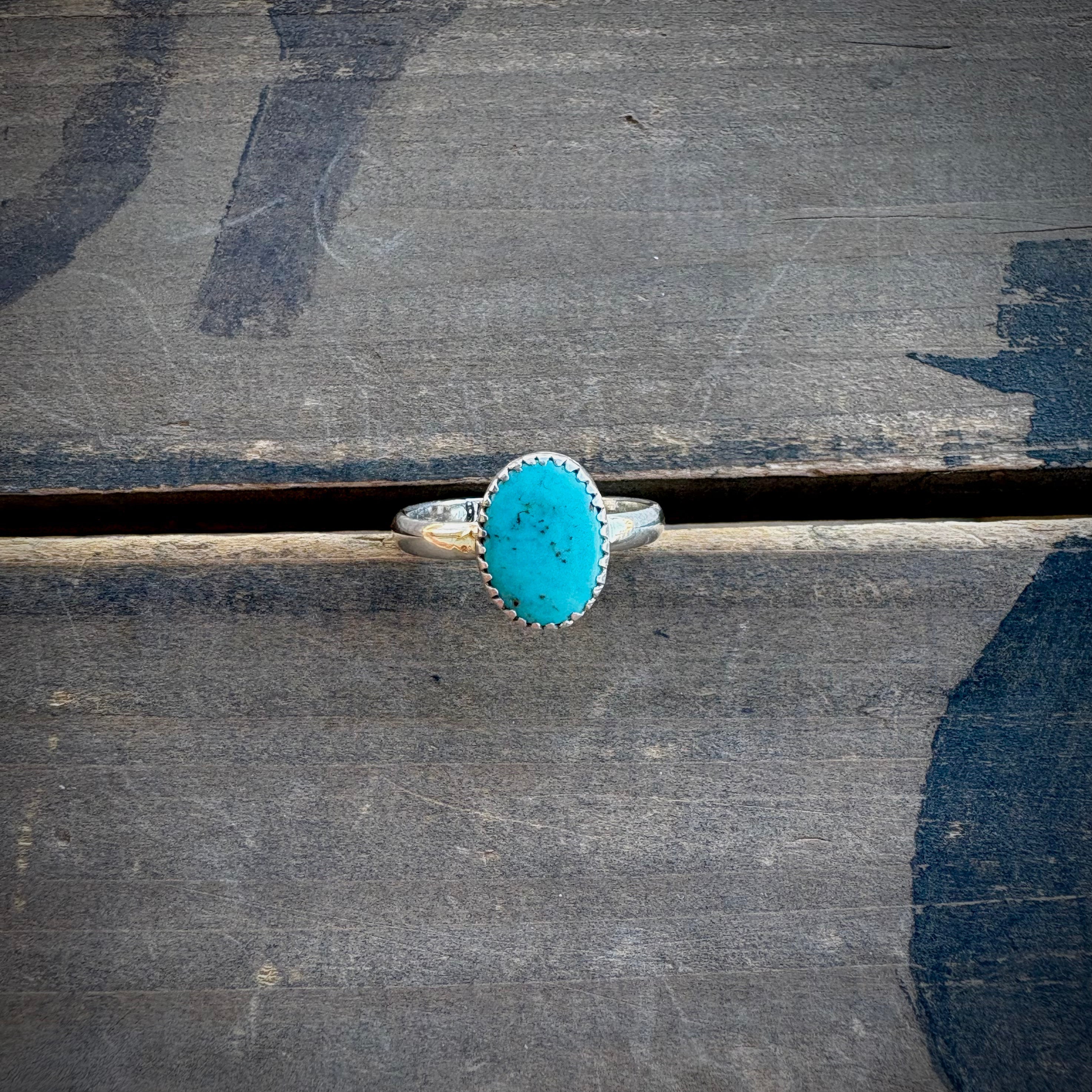 Size 8 Sonoran Turquoise Ring