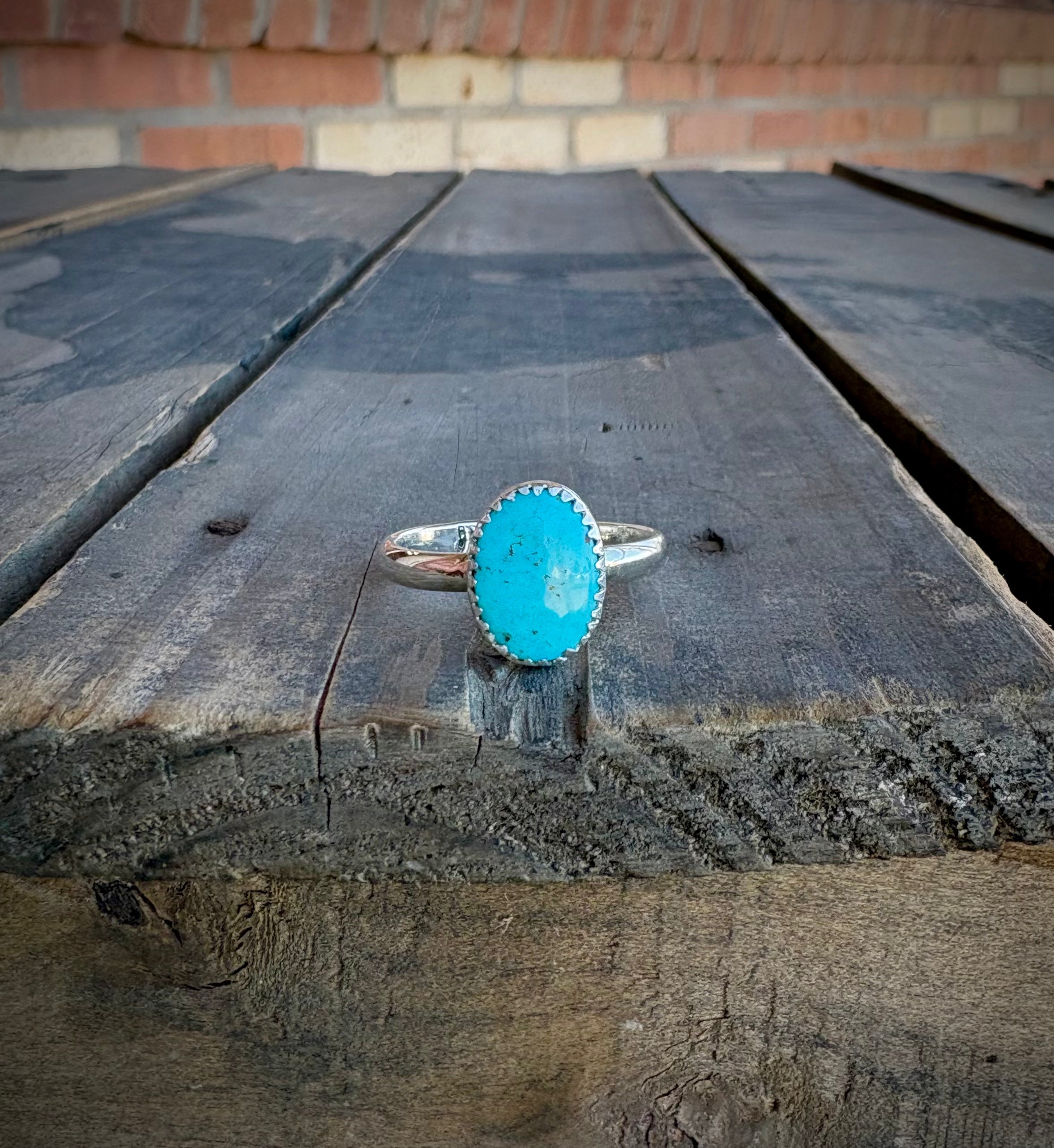 Size 8 Sonoran Turquoise Ring
