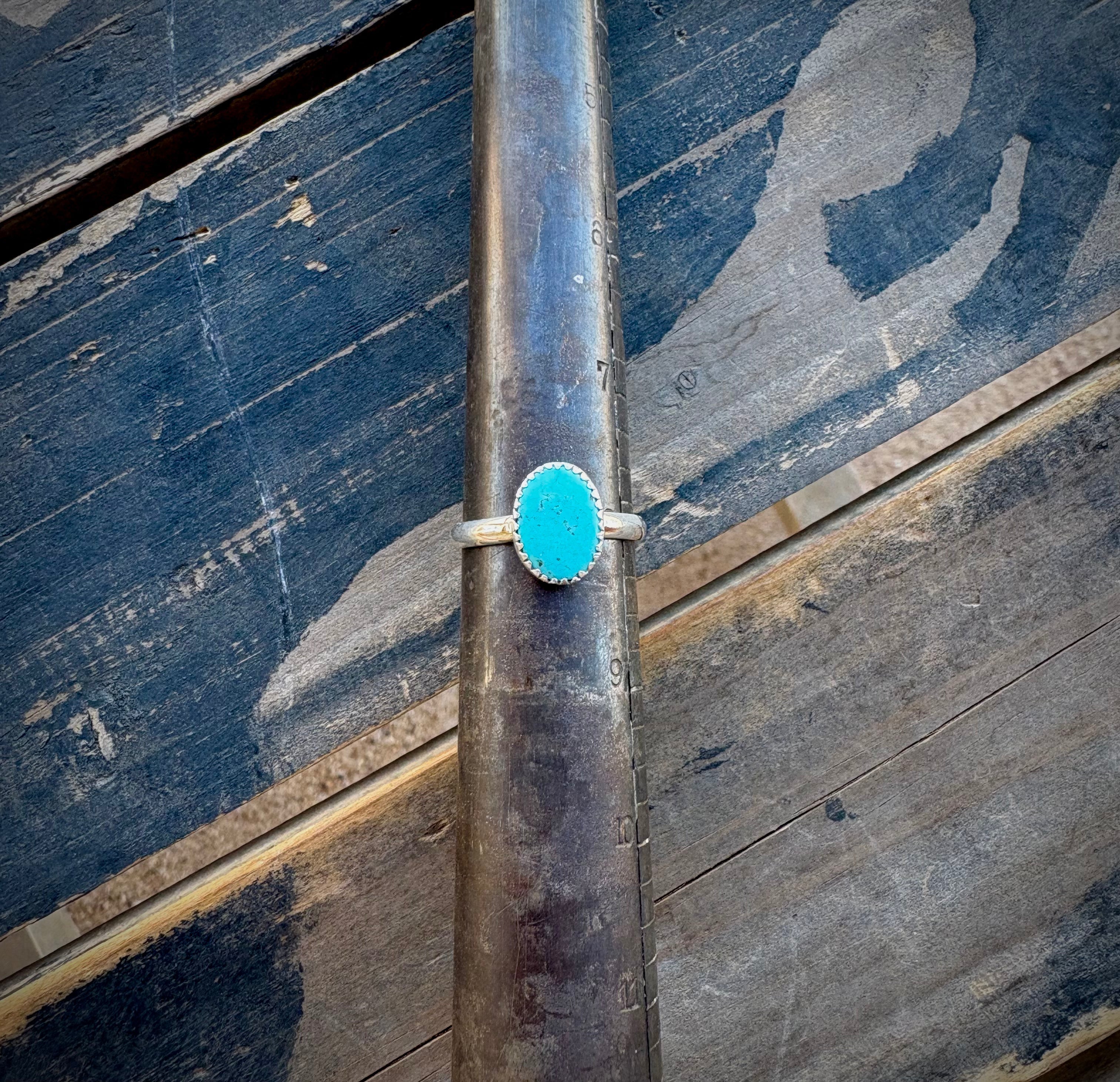 Size 8 Sonoran Turquoise Ring
