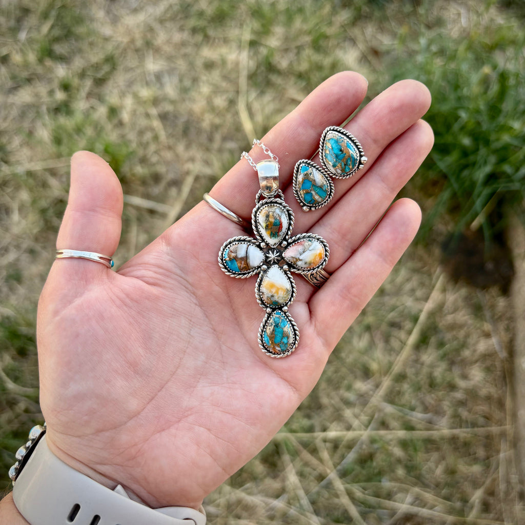 "The Good News" Cross Necklace