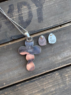 "The Good News" Cross Necklace