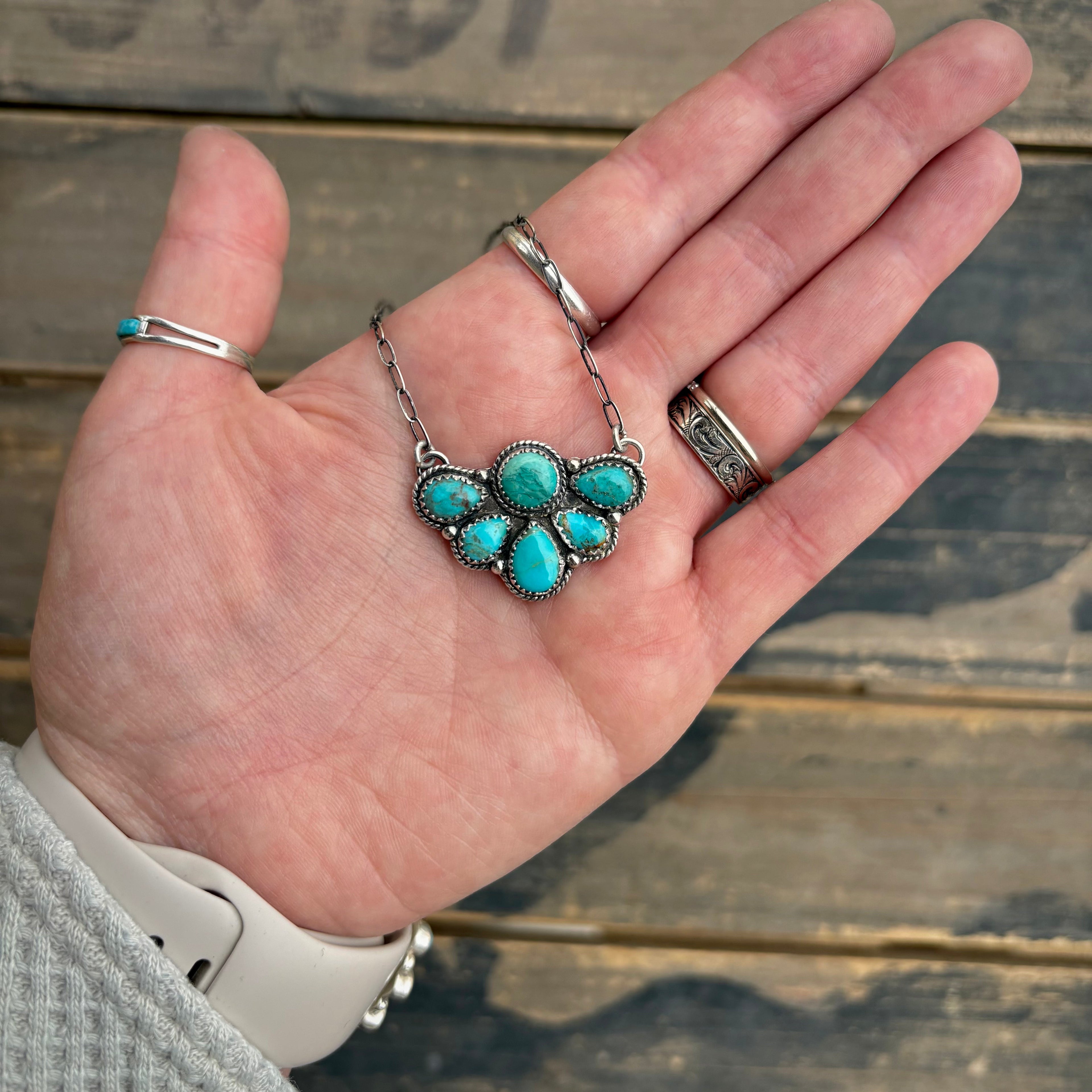 The "Endure" Cluster Necklaces