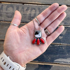 The Scarlet and Black Necklace